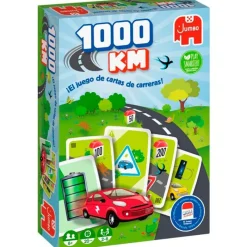 DISET Amigos Y Familia|Juegos De Mesa|1000 Kilómetros Juego de Cartas