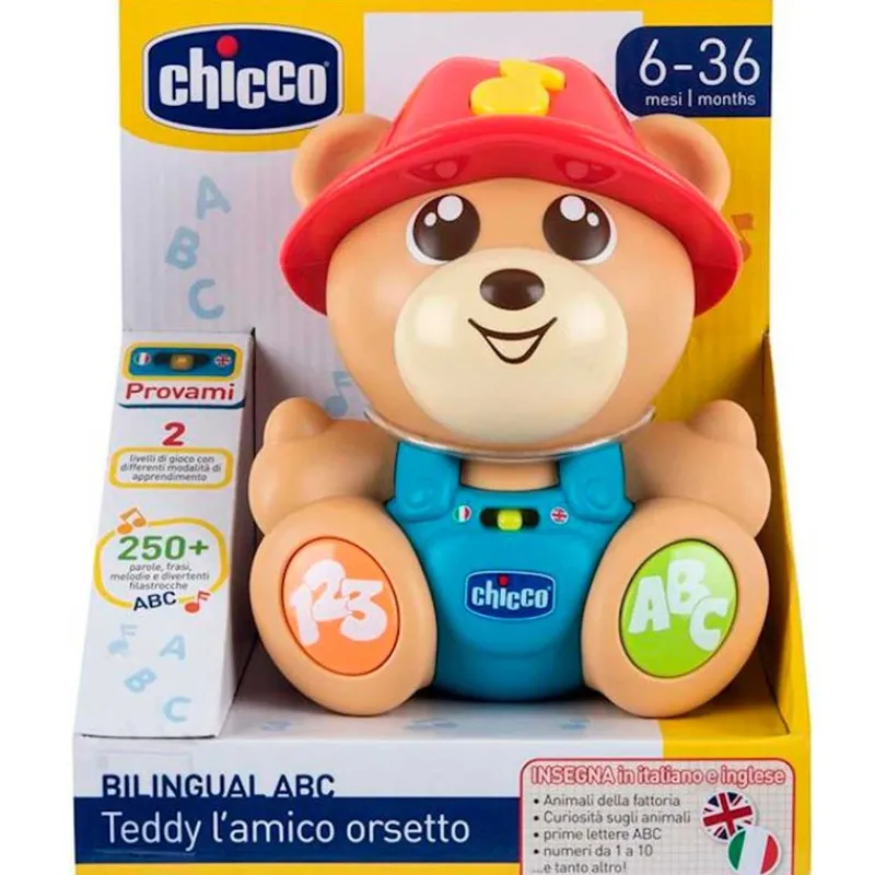 CHICCO ABC Teddy Amiguitos- Primera Infancia Y Preescolar