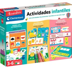 CLEMENTONI Actividades Infantiles Educación Preescolar- Juegos Y Juguetes Educativos