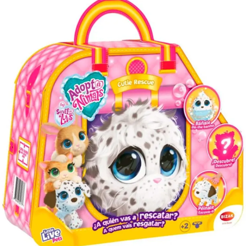 BIZAK Manualidades|Muñecas|Adoptanimals Cutie Rescue Sorpresa