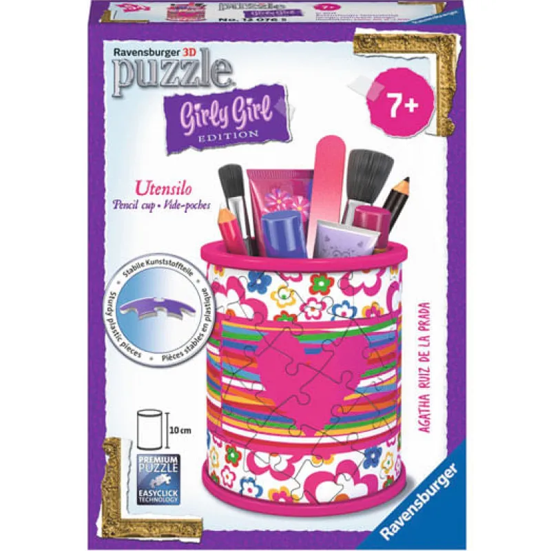 RAVENSBURGER Puzzles Y Construcciones|Agatha Ruiz de la Prada Puzle Lapicero 3D