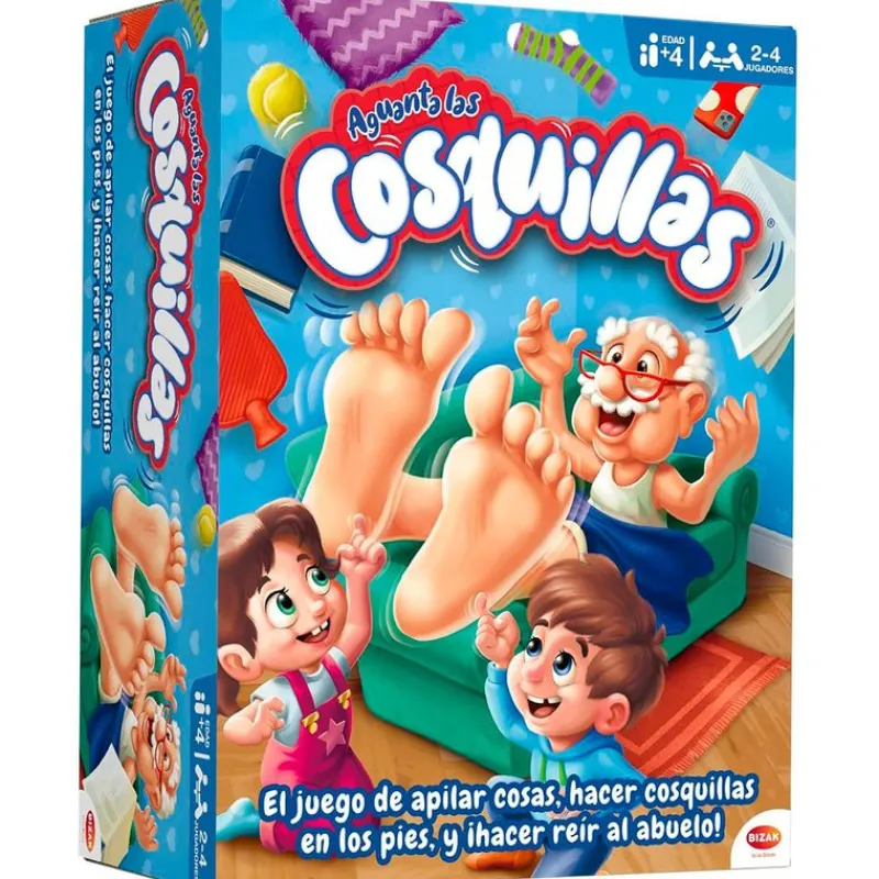 BIZAK Aguanta las Cosquillas Juego Mesa- Juegos De Mesa