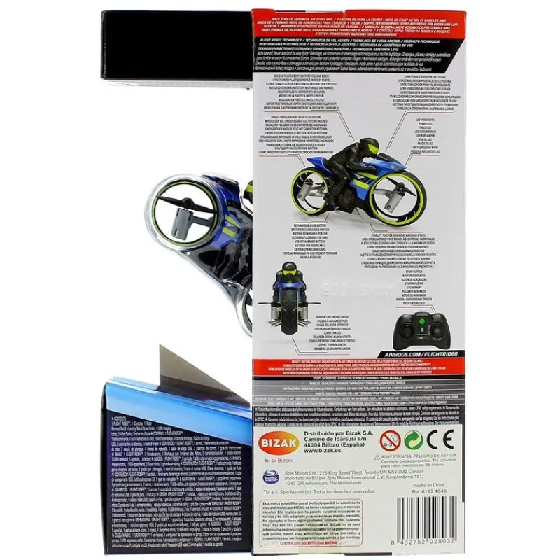 BIZAK Air Hogs flight rider moto R/C- Helicópteros Y Aviones|Coches Radio Control (R/C)
