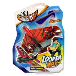 MOTORAMA Air Raiders Looper Max Rojo- Helicópteros Y Aviones