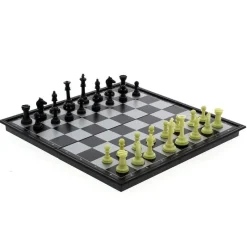 DRIM DISCOUNT Ajedrez Magnético de Viaje- Juegos De Mesa