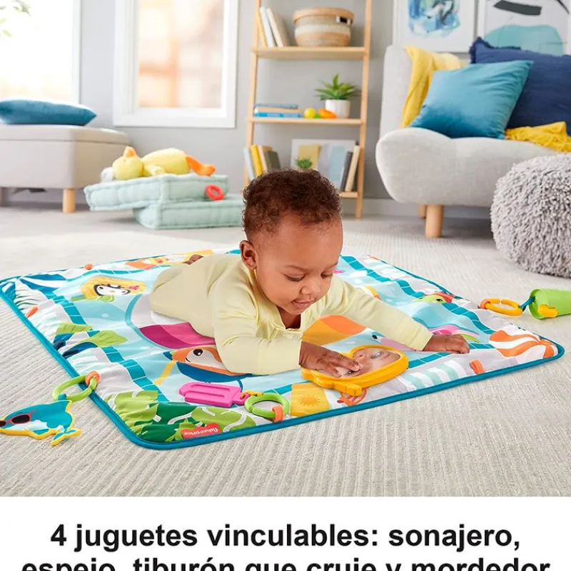 FISHER PRICE Alfombra Infantil Fiesta en la Piscina- Primera Infancia Y Preescolar