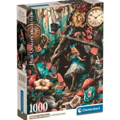 CLEMENTONI Alicia en el País de las Maravillas Puzzle 1000 Piezas- Puzzles Y Construcciones
