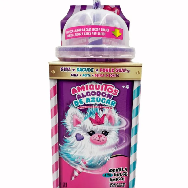 BIZAK Manualidades|Amiguitos Algodón de Azúcar Surtido