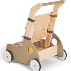 MS Andadores Para Bebés|Juegos De Madera|Andador Correpasillos madera Monti Marrón
