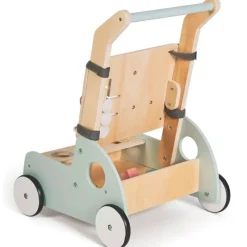 MS Andadores Para Bebés|Juegos De Madera|Andador Correpasillos madera Monti Turquesa