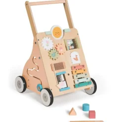 MS Andadores Para Bebés|Juegos De Madera|Andador Correpasillos madera Maxi Marrón