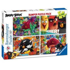 RAVENSBURGER Angry Birds Bumper Pack 4 Puzzles- Puzzles Y Construcciones