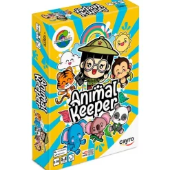 CAYRO Juegos Y Juguetes Educativos|Amigos Y Familia|Animal Keeper Juego Cartas
