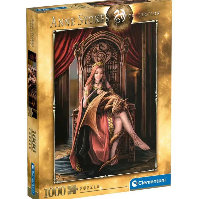 CLEMENTONI Anne Stokes Puzzle 1000 Piezas- Puzzles Y Construcciones