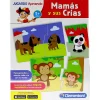 CLEMENTONI Aprende Mamas y Cachorros- Juegos Y Juguetes Educativos