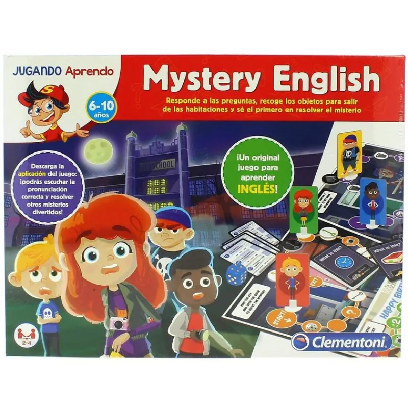 CLEMENTONI Aprende Mistery English- Juegos Y Juguetes Educativos