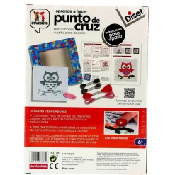 DISET Juegos Y Juguetes Educativos|Aprende Punto de Cruz