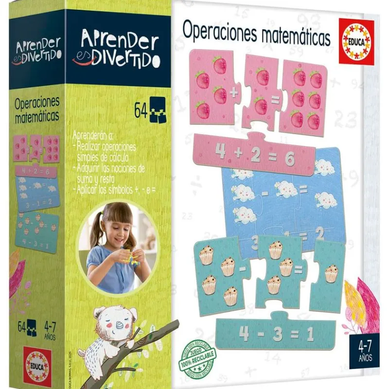 EDUCA Juegos Y Juguetes Educativos|Aprender es Divertido Operaciones Matemáticas