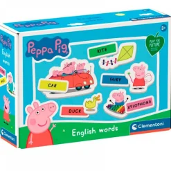 CLEMENTONI Aprendo Inglés con Peppa Pig- Juegos Y Juguetes Educativos