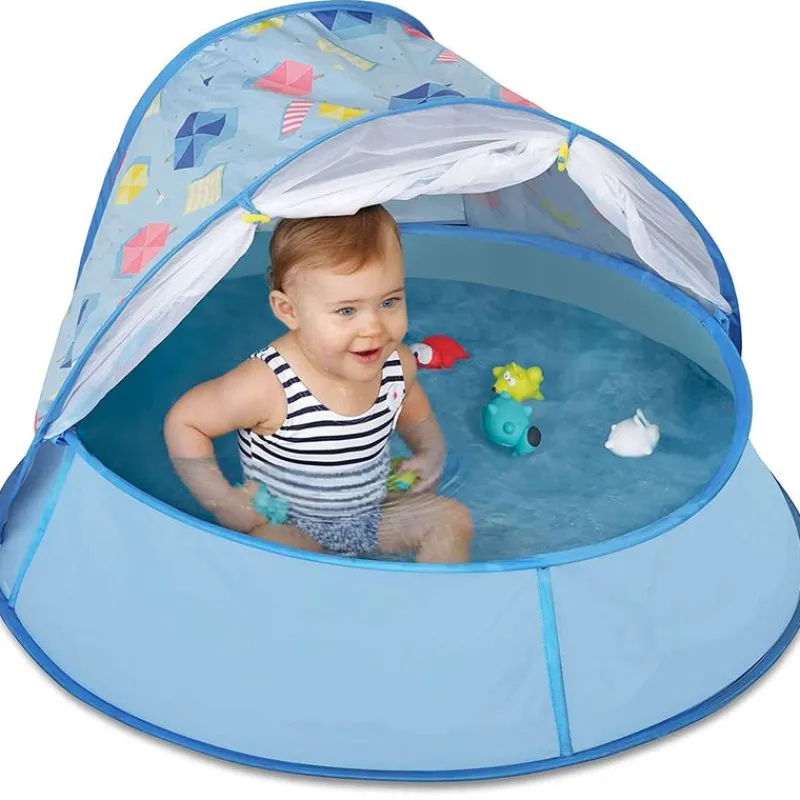 BADABULLE Accesorios Y Complementos De Viaje|Aire Libre|Aquani Zona de Juego 3-en-1 Anti-UV FPS 50+