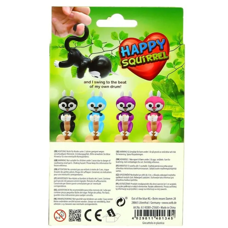 DRIM DISCOUNT Ardilla Feliz Jesy- Muñecas