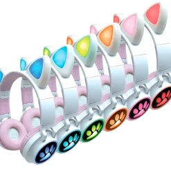 LEXIBOOK Auriculares Orejas Gato- Electrónicos