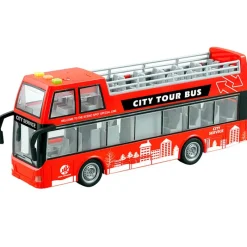 DRIM DISCOUNT Vehículos, Trenes Y Parkings|Autobús Turístico con Luz y Sonido