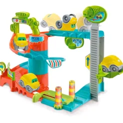 CLEMENTONI Baby Graje Divertido- Vehículos, Trenes Y Parkings
