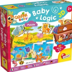 SELECCION DRIM Baby Logic Puzzle 3D Arca Noé- Juegos Y Juguetes Educativos
