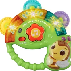 VTECH Primera Infancia Y Preescolar|Baby Sonajero y Pandereta Abejita Musical