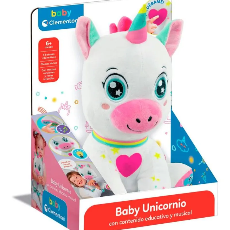 CLEMENTONI Primera Infancia Y Preescolar|Baby Unicornio Interactivo