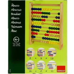 GOULA Ábaco de Madera- Juegos Y Juguetes Educativos