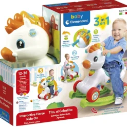 CLEMENTONI Balancín Tito el Caballito- Primera Infancia Y Preescolar