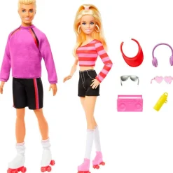 MATTEL Muñecas|Barbie & Ken Patinadores 65 Aniversario