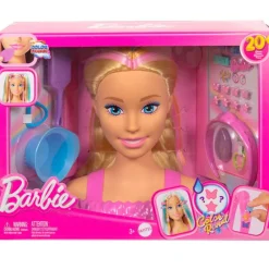 MATTEL Muñecas|Barbie Busto Peinado Color Reveal