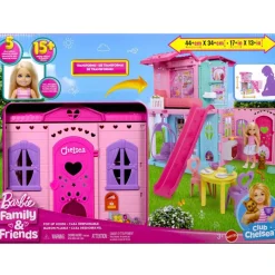 MATTEL Barbie Casa de Muñecas Desplegable Chelsea- Muñecas