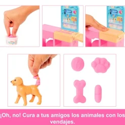 MATTEL Barbie Clínica Veterinaria- Muñecas