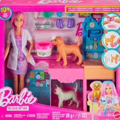 MATTEL Barbie Clínica Veterinaria- Muñecas