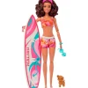 MATTEL Muñecas|Barbie con Tabla de Surf