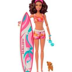 MATTEL Muñecas|Barbie con Tabla de Surf