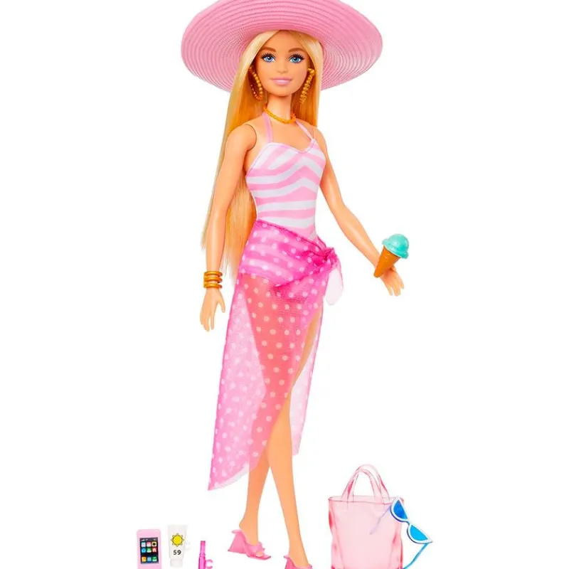 MATTEL Muñecas|Barbie Día en la Playa