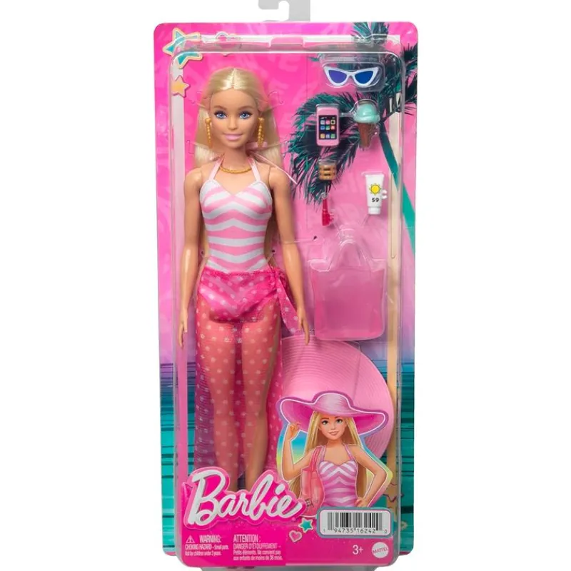 MATTEL Muñecas|Barbie Día en la Playa