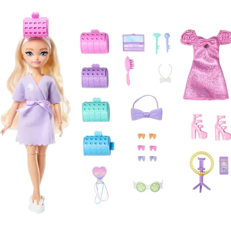 MATTEL Muñecas|Barbie Dream Besties GET READY WITH BARBIE Malibu
