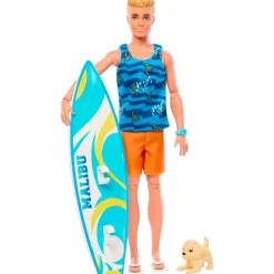 MATTEL Muñecas|Barbie Ken con Tabla de Surf