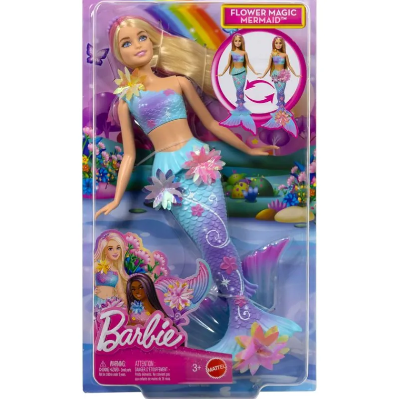 MATTEL Muñecas|Barbie Muñeca Sirena Florece