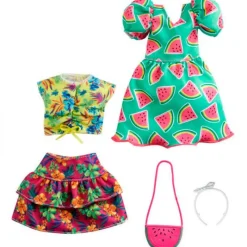 MATTEL Barbie Pack 2 Looks Completos Surtido- Muñecas