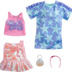 MATTEL Barbie Pack 2 Looks Completos Surtido- Muñecas