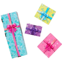 MATTEL Barbie Party Unboxed Muñeca Morena- Muñecas