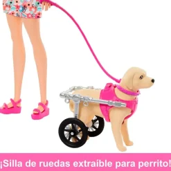 MATTEL Muñecas|Barbie Paseadora de Perros