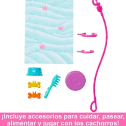 MATTEL Muñecas|Barbie Paseadora de Perros